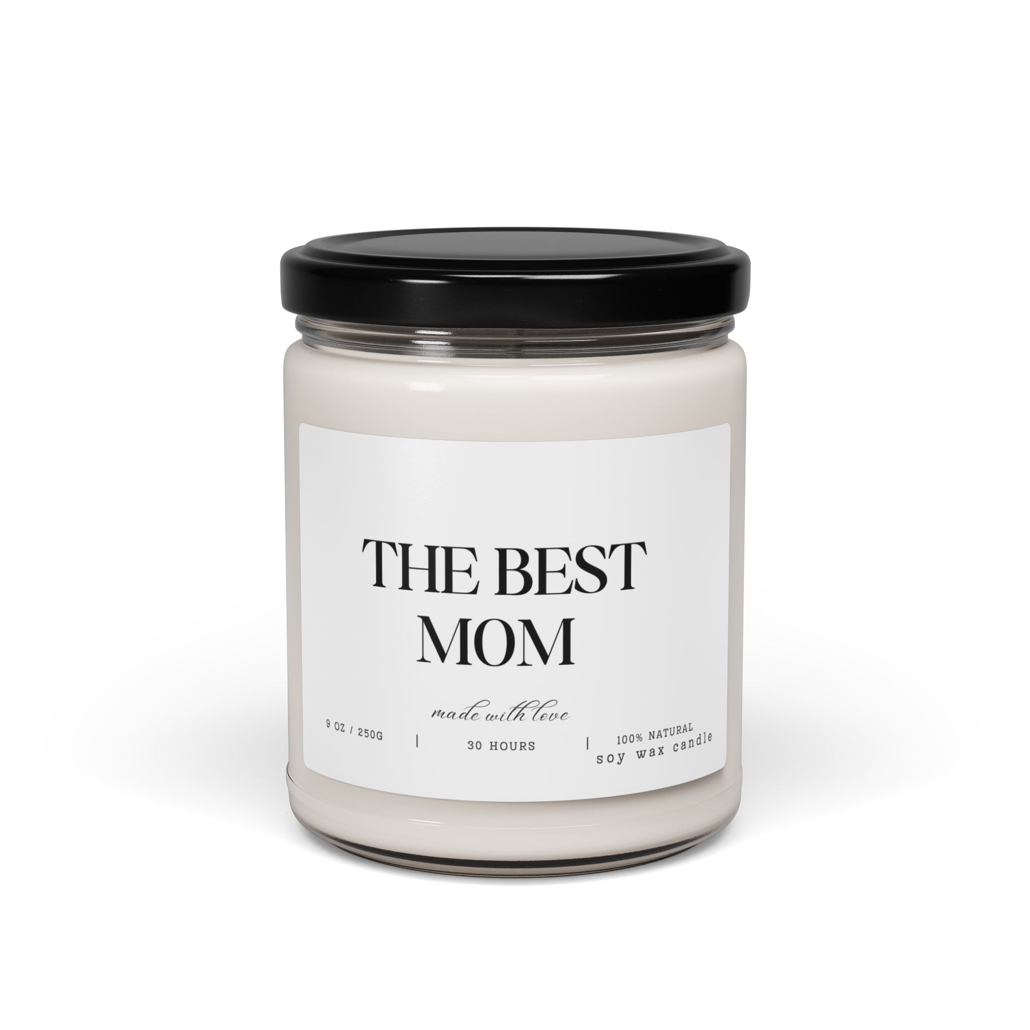 The Best Mom Scented Soy Candle – Thoughtful Gift for Mother's Day, Birthday & Celebrations - Digital Product Store